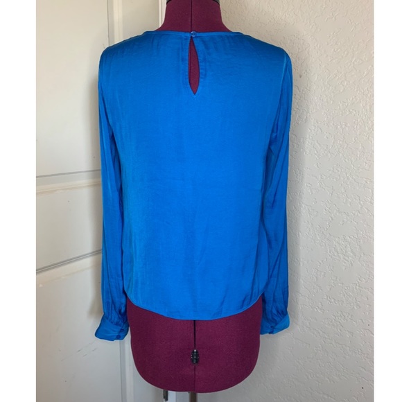 Vibrant Blue Blouse - Picture 2 of 5